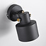 Adjustable wall lamp Alfie in black
