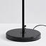 Black floor lamp, 4-bulb - Pippa