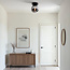 Ceiling light with smoked mirror glass - Brandon