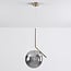 pendant light Roy - mirrored smoked glass in gold