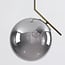 pendant light Roy - mirrored smoked glass in gold