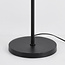 Black floor lamp with 2 adjustable spotlights - William