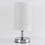 Classic Metal Table Lamp with Fabric Shade - Utrecht