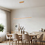 Dimmable wooden pendant light - Shane