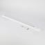 Connectable white 1-phase track from 75 cm with connector block and end cap
