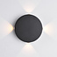 Industrial wall lamp Marine - black