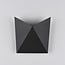 Designer outdoor wall light Milo - black with integrated LED