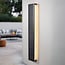 Dimmable solar outdoor wall light Dorien - anthracite