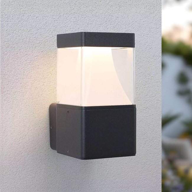 Solar outdoor wall light - Bionca
