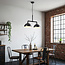 Industrial hanging lamp black with bronze - Libra
