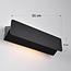 Adjustable wall lamp Munich - black