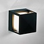 Square wall lamp Otis - black