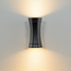 Modern exterior wall light black 2-light - Olympia