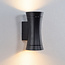 Modern exterior wall light black 2-light - Olympia
