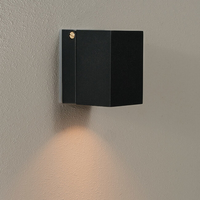 Adjustable outdoor wall lamp Sven - Black