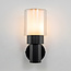 Black wall lamp exterior incl. LED - Bax