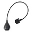 Pendant light cord Gabriel for single circuit track lighting