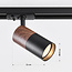 Modern single-phase track system of 1.5 meters with Linn spots - voltage rail