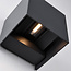Dimmable wall lamp Daisy - black - dim-to-warm