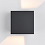 Dimmable wall lamp Daisy - black - dim-to-warm