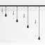 Pendant light cord Gabriel for single circuit track lighting
