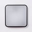 Square design outdoor wall light Seb - black 28.5 cm