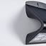 Solar wall light Double Conan 6.8W with sensor - black