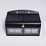 Solar wall lamp Double Conan 6.8W with sensor - black
