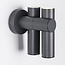 Rotatable outdoor wall light Thekla - anthracite with integrated LED