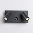 Outdoor wall light with 2 adjustable spotlights Filia - anthracite