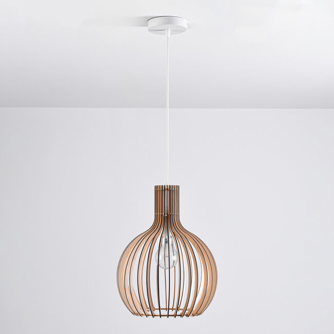 Boho chic wood lamp - Legno