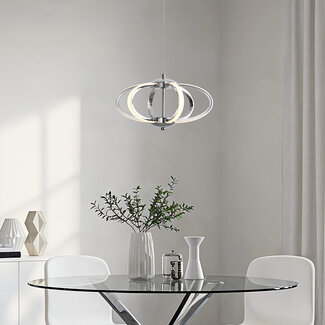 Chrome pendant light, 3-step dim - Yinthe Chrome pendant light, 3-step dim - Yinthe