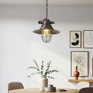 Industrial hanging light - Fender (E27 fitting)