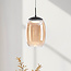 Novi pendant lamp with 3-step dimmer and Amber glass