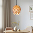 Modern pendant light, wood - Indore