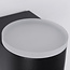 External wall light Feline with integrated LEDs - black