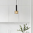 Elegant black and gold pendant light - Ouro