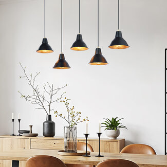 Modern ceiling lamp Odin - 5 lights