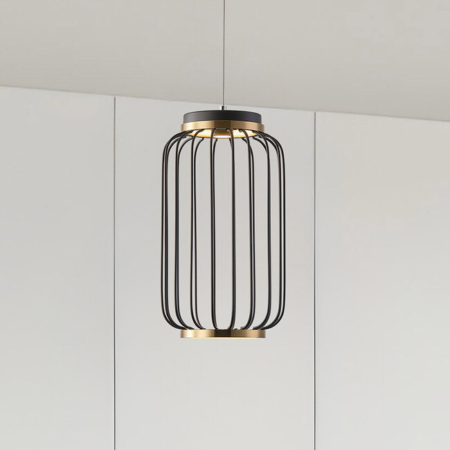 LED pendant light, black - Puri