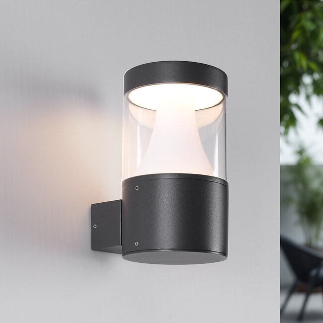 Solar outdoor wall lamp - Brielle