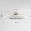 Smart ceiling fan, Warm white, with Wi-Fi and RGB function - Mira