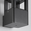 Industrial exterior wall light Terry - black