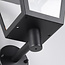 Rural black wall lamp - Dax