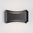 Modern exterior wall light black - Ann