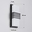 External wall light Jean IP44 - black