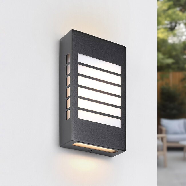 External wall light Pearlie - black