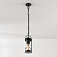 Jayce Industrial outdoor pendant lamp - Black