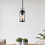 Jayce Industrial outdoor pendant lamp - Black