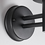 Rural outdoor wall lamp Lore with sensor - black