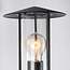 Rural outdoor wall lamp Lore with sensor - black